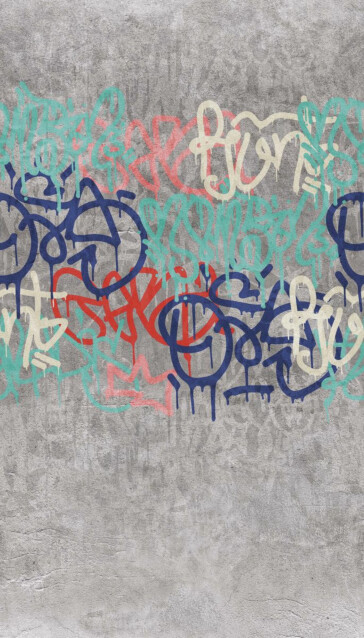 Kuvatapetti One Roll One Motif Graffiti 1,59x2,80 m non-woven