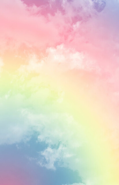 Kuvatapetti Good Vibes GVD24306 Cloud and Rainbow 1,8x2,8 m oikea