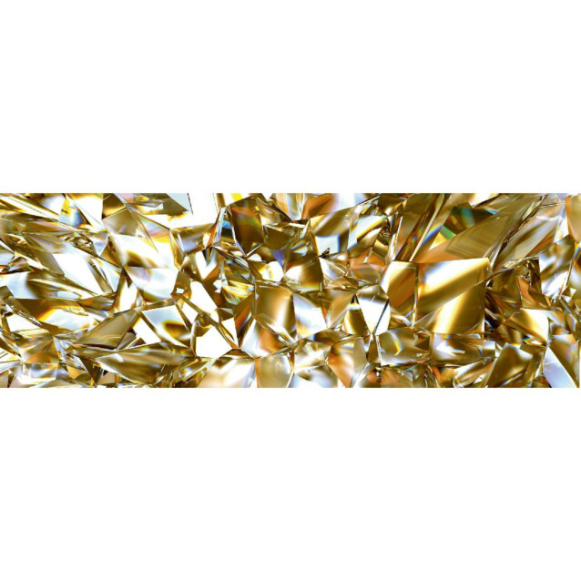 Välitilatarra Dimex Golden Crystal 180-350x60cm