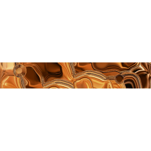 Välitilatarra Dimex Liquid Chrome Bronze 180-350x60cm
