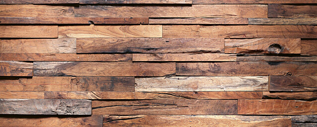 Kuvatapetti Dimex  Wooden Wall 375 x 150 cm