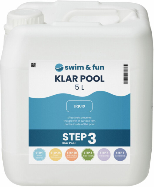 Levänestoaine Swim & Fun KlarPool 5 l