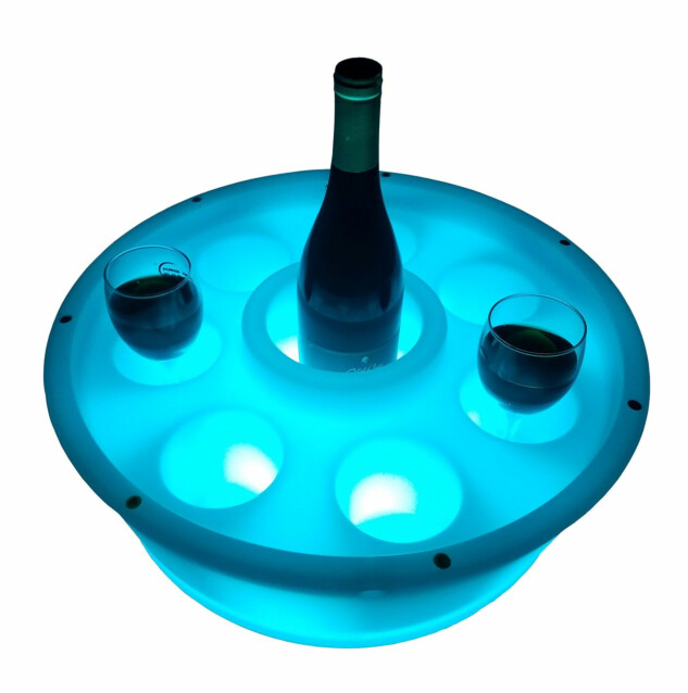 Kelluva juomateline LED-valolla SpaDealers