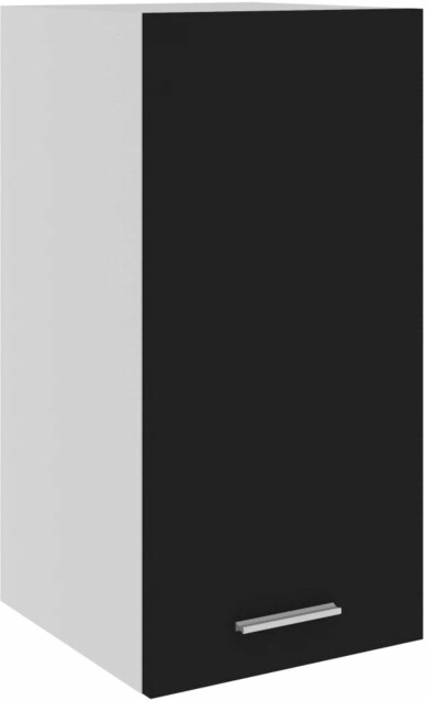 Seinäkaappi musta 29,5x31x60 cm lastulevy_1