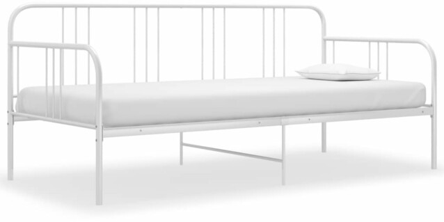 Sohvasängyn runko valkoinen metalli 90x200 cm_1
