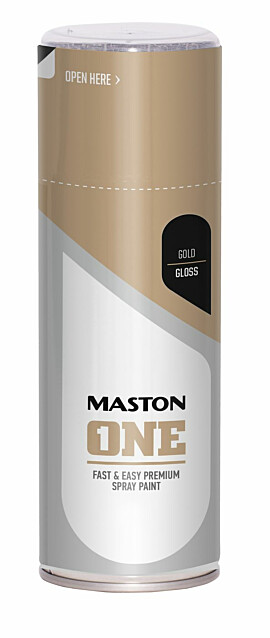 Spraymaali Maston ONE metallivärit 400 ml eri värejä