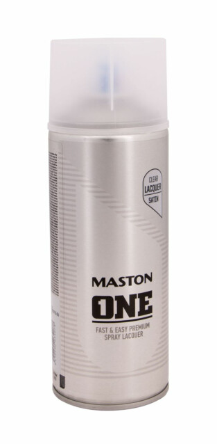 Spraymaali Maston ONE Satiini Lakka 400 ml