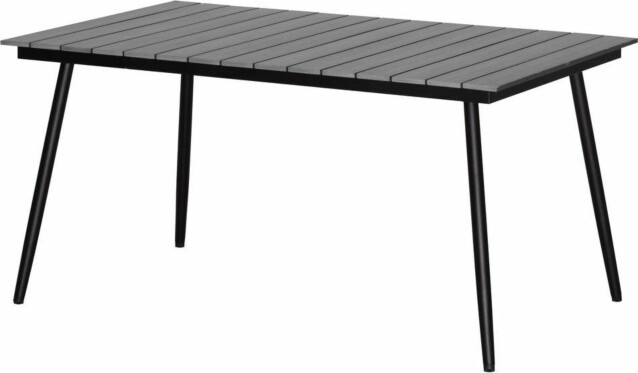 Ruokapöytä 4Living Riina 150cm harmaa/musta