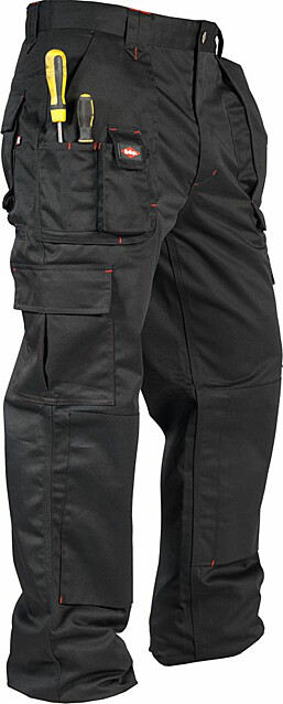 Miesten työhousut Lee Cooper Workwear Multi Pocket LCPNT206 musta 30