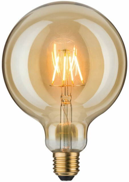 LED-filamenttilamppu Paulmann Globe, G125, E27, 250lm, 5W, 1700K,kulta