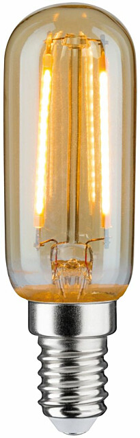 LED-filamenttilamppu Paulmann Tube, E14, 145lm, 2W, 1700K, kulta