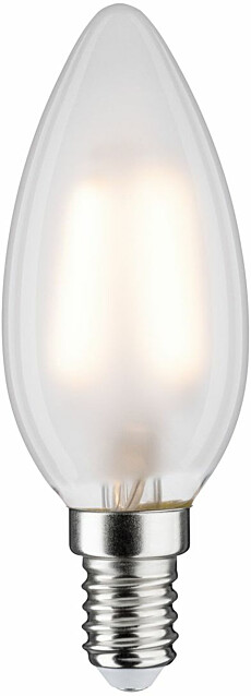 LED-kynttilälamppu Paulmann Candle, E14, 250lm, 3W, 2700K, filamentti, matta