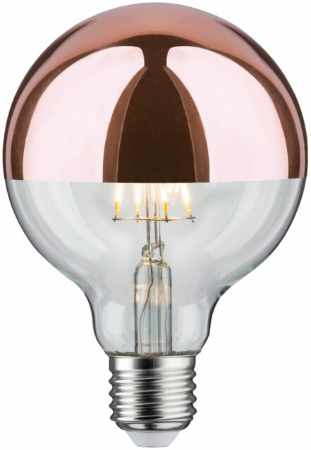 LED-pääpeililamppu Paulmann Modern Classic Edition Globe, E27, G95, 600lm, 6.5W, 2700K, kupari