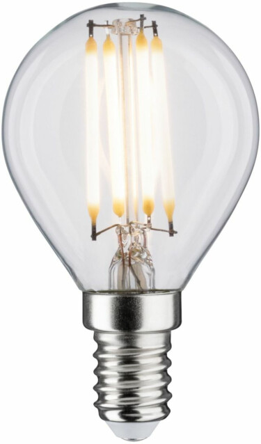 LED-filamenttilamppu Paulmann Drop, E14, 470lm, 4.8W, 2700K, himmennettävä, kirkas