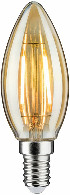 LED-kynttilälamppu Paulmann Vintage Edition Candle, E14, 260lm, 2.6W, 2500K, kulta