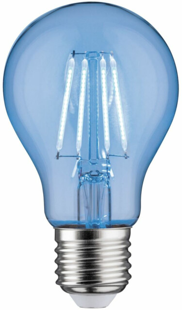 LED-filamenttilamppu Paulmann Pear, E27, 40lm, 2.2W, 1000K, sininen