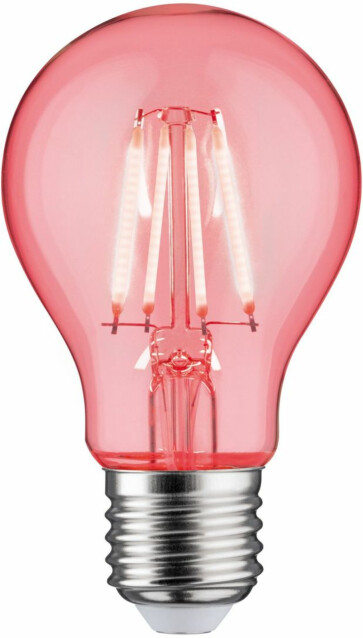 LED-filamenttilamppu Paulmann Pear, E27, 40lm, 1.3W, 1000K, punainen