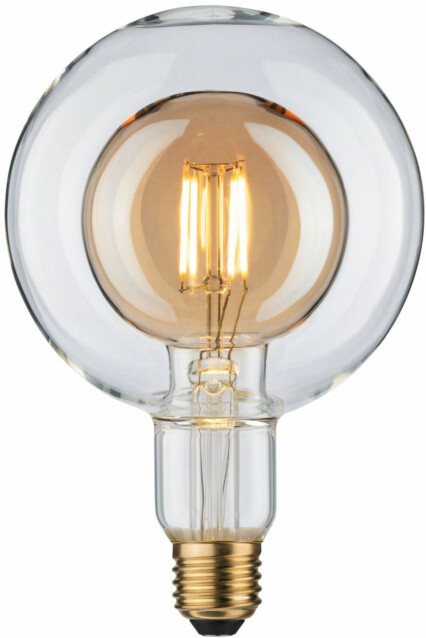 LED-lamppu Paulmann Inner Shape Edition Globe, G125, E27, 400lm, 4W, 2700K, himmennettävä, kulta