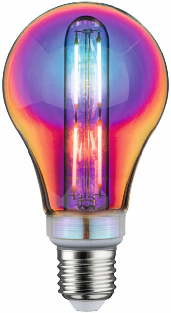 LED-lamppu Paulmann Fantastic Colors Edition Pear, 140mm, E27, 470lm, 5W, 2700K, himmennettävä, dichroic-lasi