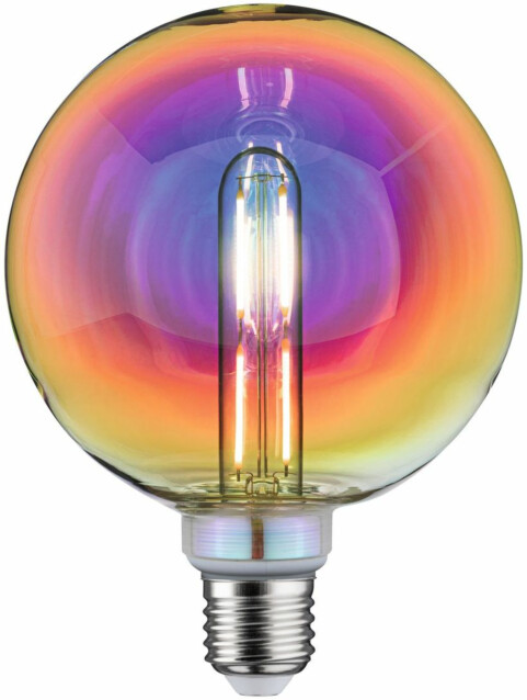 LED-lamppu Paulmann Fantastic Colors Edition Globe, G125, 165mm, E27, 470lm, 5W, 2700K, himmennettävä, dichroic-lasi