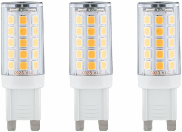 LED-pistokantalamppu Paulmann Pin Base, G9, 250lm, 2.5W, 2700K, kirkas, 3kpl