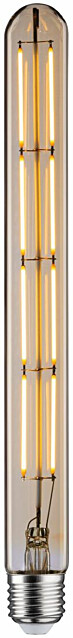LED-putki Paulmann 1879 Edition Tube, E27, 806lm, 8.5W, 2500K, filamentti, himmennettävä, kulta