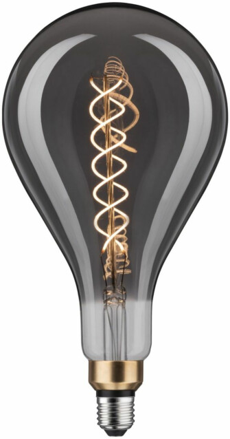 LED-filamenttilamppu Paulmann 1879 Edition BigDrop, E27, 200lm, 7W, 1800K, himmennettävä, savulasi