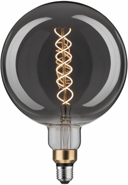 LED-filamenttilamppu Paulmann 1879 Edition BigGlobe, E27, 200lm, 7W, 1800K, himmennettävä, savulasi
