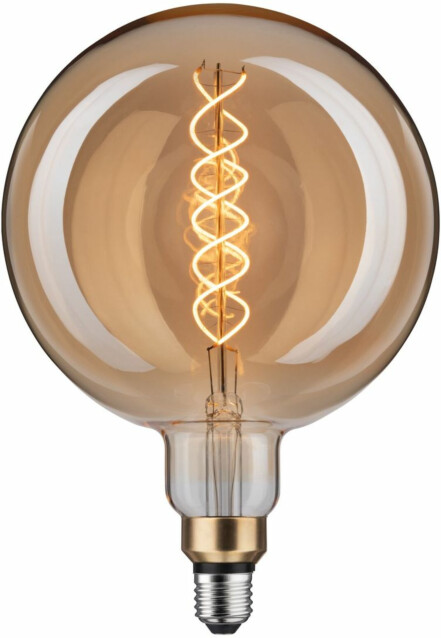 LED-filamenttilamppu Paulmann 1879 Edition BigGlobe, E27, 400lm, 7W, 1800K, himmennettävä, kulta