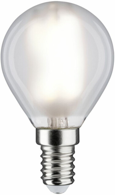 LED-filamenttilamppu Paulmann Drop, E14, 470lm, 4.8W, 4000K, matta