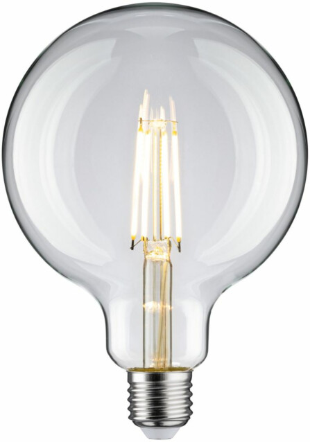 LED-filamenttilamppu Paulmann Globe, G125, E27, 1055lm, 9W, 2700K, kirkas