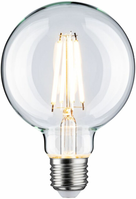 LED-filamenttilamppu Paulmann Globe, G95, E27, 1055lm, 9W, 2700K, himmennettävä, kirkas