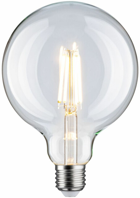 LED-filamenttilamppu Paulmann Globe, G125, E27, 1055lm, 9W, 2700K, himmennettävä, kirkas