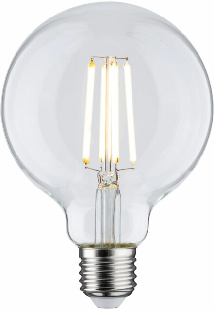 LED-filamenttilamppu Paulmann Eco-Line Globe, G95, E27, 840lm, 4W, 3000K, kirkas