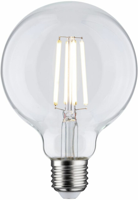 LED-filamenttilamppu Paulmann Eco-Line Globe, G95, E27, 840lm, 4W, 4000K, kirkas