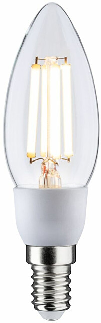 LED-kynttilälamppu Paulmann Eco-Line Candle, E14, 525lm, 2.5W, 3000K, filamentti, kirkas