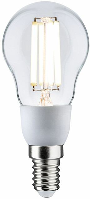 LED-filamenttilamppu Paulmann Eco-Line Drop, E14, 100mm, 525lm, 2.5W, 4000K, kirkas