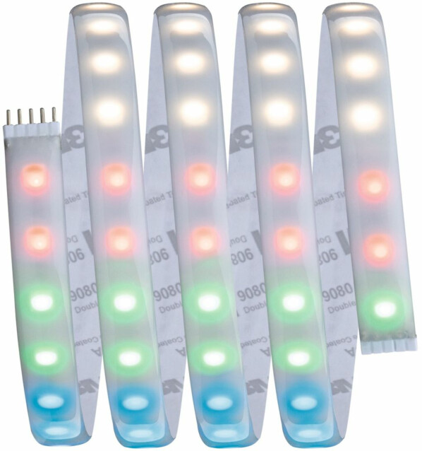 LED-valonauha Paulmann MaxLED 1000, aloituspakkaus, RGBW, 1.5m, IP44, 18W, 1000lm/m, 72LED/m, 25VA
