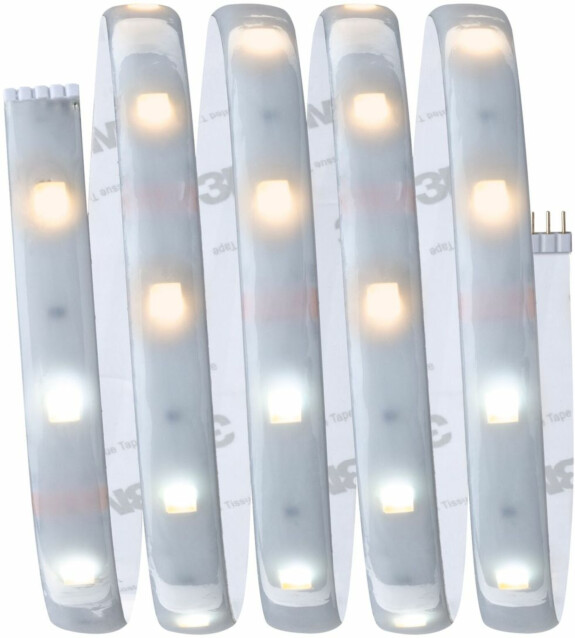 LED-valonauha Paulmann MaxLED 250, Smart Home Zigbee 3.0, aloituspakkaus, 1.5m, IP44, 6W, 250lm/m, 30LEDs/m, 24VA, säädettävä värilämpötila
