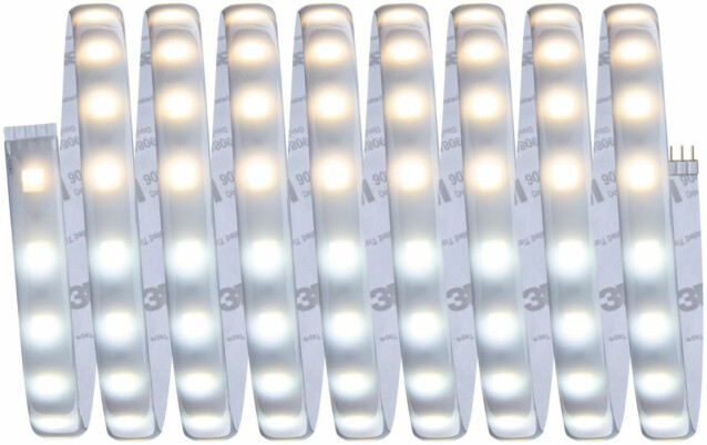 LED-valonauha Paulmann MaxLED 500, Smart Home Zigbee 3.0, aloituspakkaus, 3m, IP44, 17W, 510lm/m, 60LEDs/m, 36VA, säädettävä värilämpötila
