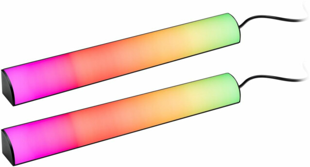 LED-valopalkki Paulmann EntertainLED, 2 kpl, 30.5cm, 2x0,6W, 2x24lm, RGB