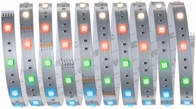 LED-valonauha Paulmann MaxLED 250, aloituspakkaus, 3m, 20W, 270lm/m, RGBW+, 36VA