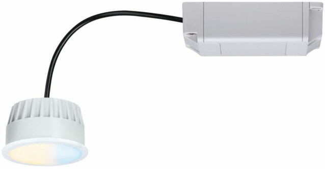 LED-moduuli Paulmann Smart Home Zigbee 3.0, 50mm, 6W, 470lm, 230,V, 2700K, säädettävä värilämpötila, himmennettävä, satiini