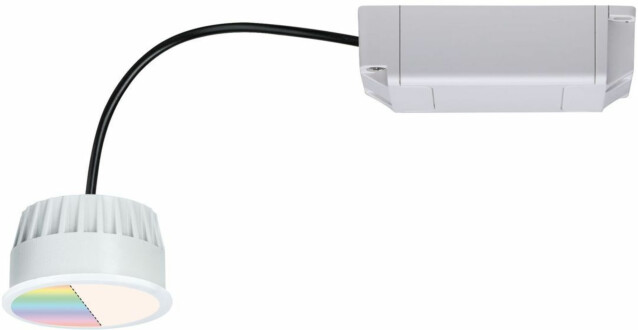 LED-moduuli Paulmann Smart Home Zigbee 3.0, 50mm, 5.2W, 400lm, RGBW, himmennettävä, satiini
