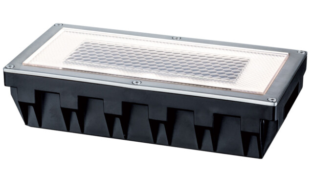 Maavalaisin aurinkokennolla Paulmann Special Solar Box 200x100mm teräs