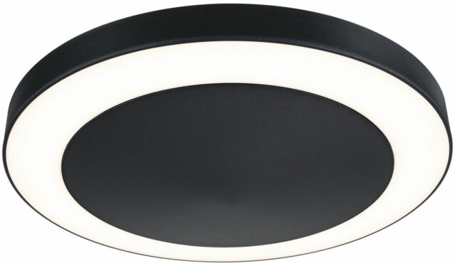 LED-ulkoseinävalaisin liike- ja hämärätunnistimella Paulmann Circula, Smart Home Zigbee 3.0, IP44, 32cm, antrasiitti