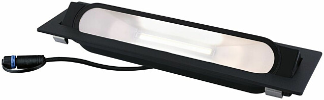 LED-terassivalaisin Paulmann Plug & Shine Ito, 27.9cm, IP67, 3000K, antrasiitti