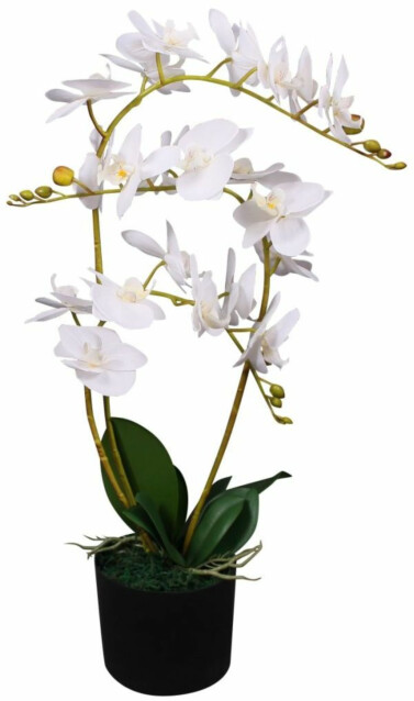 Tekokukka ruukulla orkidea 65 cm valkoinen_1