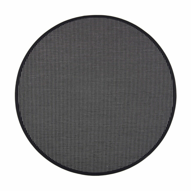 Matto VM Carpet Lyyra2 mittatilaus pyöreä musta