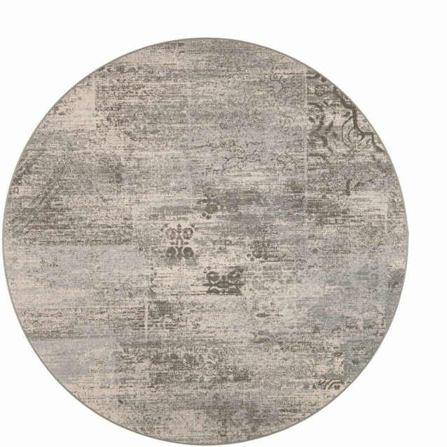 Matto VM Carpet Rustiikki mittatilaus pyöreä harmaa